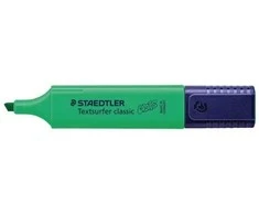 Staedtler 364-5, 1 vnt., Žalias, Kalto formos antgalis, Mėlynas, Žalias, Polipropilenas (PP), 1 mm