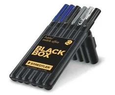Staedtler Rinkinys biurkowy Triplus juoda etui Staedtler