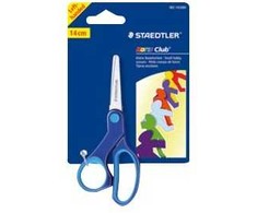 Staedtler Vaikiškos žirklės Noris Club kairiarankiams, 14 cm, mėlynos