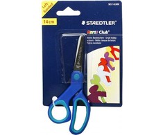 Staedtler Vaikiškos žirklės Noris Club kairiarankiams, 14 cm, mėlynos