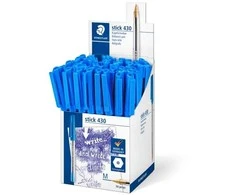 Staedtler rašikliai Staedtler lazdelės formos, 430 mėlynų, 50 vnt.