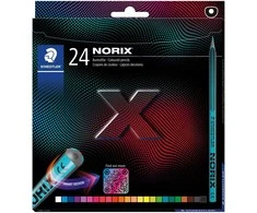 Staedtler - Norix colour pencils – 24 (186 C24)