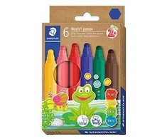 Staedtler STAEDTLER Fasermaler Noris junior Jumbo 6er-Set