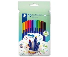STAEDTLER Fasermaler triplus color rPP 10St