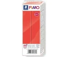 Fimo Termoreaktingas plastikinis molis Minkštas Indijos raudonas 454g