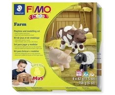 Staedtler Fimo Kids Farma rinkinys (S803401)