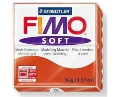 Staedtler FIMO soft, modelino molis, raudonas, 110 °C, 30 min., 56 g, 55 mm