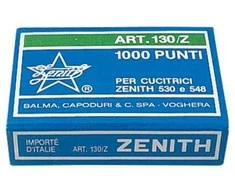 Bal Sąsagos Zenith '130-Z', dėžutėje 1000 vnt.