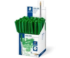 Karžygio Ženklas Staedtler Stick 430 Žalia 50 vnt.