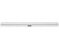 Staedtler Mars 563, stalo liniuotė, aliuminis, balta, cm, 500 mm, Vokietija