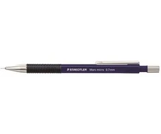 Staedtler Mars micro 775 0.7mm, Juoda, Mėlyna, Juoda, 0.7 mm, Metalas, 0.7 m, Išsukamas