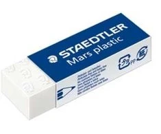 Staedtler Mars plastikas 526 50, baltas, 23 mm, 13 mm, 65 mm, 80 vnt., lateksas, ftalatas