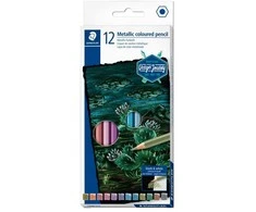 Staedtler STAEDTLER "Design Journey" spalvoti pieštukai metaliniai 12 rinkinių FSC mažmeninė prekyba
