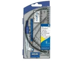 Staedtler Noris 550, 8 vnt., Mėlyna, Skaidrus