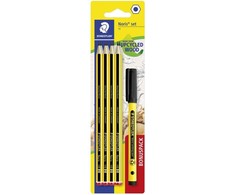 STAEDTLER Blyant Noris HB perdirbtos medienos studijos (9)