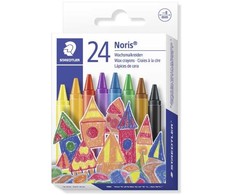 Vaško pieštukai Staedtler, 24 spalvos
