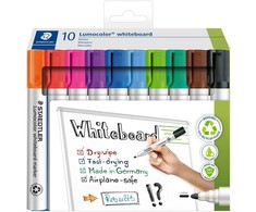 Staedtler Staedtlet - Lumocolor baltos lentos žymeklis 2,0 mm - 10 vnt. asorti. (351 C10)