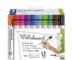 Staedtler Staedtlet - Lumocolor baltos lentos žymeklis 2,0 mm - 10 vnt. asorti. (351 C10)