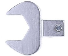 STAHLWILLE 731/10 serijos veržliarakčio galvutė, 17 mm, 9 x 12 mm įdėklas, chromuota apdaila