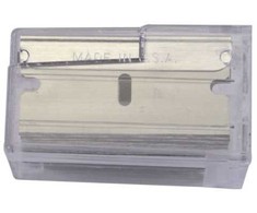 Stanley Profesionalūs stiklo grandiklio pakaitiniai peiliukai, metaliniai, sidabriniai, 0-28-500, 152,4 mm, 76,2 mm, 27,9 mm