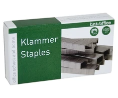Staples Sąsagos bnt/Office 24/6 plieninės, 1000 vnt./pak. - (1000 vnt.)