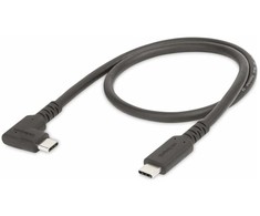 USB-C laidas Startech RUSB31CC50CMBR Juoda 50 cm