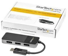 StarTech 3 PORT DISPLAYPORT 1.4 MST HUB/3 X 4K - FOR WINDOWS - DP 1.4