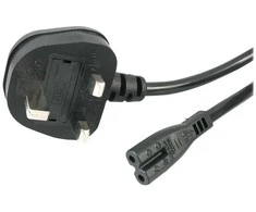 „StarTech BS 1363 Power“ (JK) – C7 IEC 60320 maitinimo kabelis, 1 m (PXTNB2SUK1M)