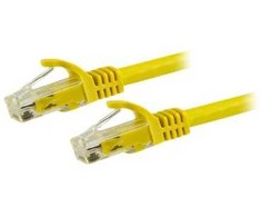 StarTech 5M Geltonas CAT6 PATCH CABLE / SNAGLESS ETHERNET CABLE - UTP