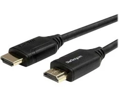 StarTech.com Aukščiausios kokybės didelės spartos HDMI kabelis su eternetu – 4K 60Hz – 3 m (10 pėdų), 3 m, HDMI A tipo (standartinis), HDMI A tipo (standartinis), garso grąžinimo kanalas (ARC), juodas