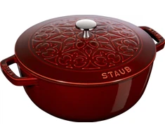 STAUB SPECIAL COCOTTE Apvalus ketaus puodas, lelija, 3,5 ltr, grenadinas