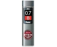 Pentel C277-BO, Pilka, Ploni, Pilka, 0,7 mm, 40 vnt., Dėžutė
