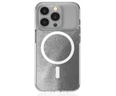 STM Relax Sand MagSafe – dėklas, skirtas iPhone 15 Pro Max (skaidrus / baltas)