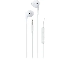 E130 pusiau į ausis įdedamos ausinės STREETZ, atsiliepimo mygtukas, 3.5mm, mokrofonas, baltos / E130-WHT / 6612089