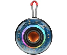 S110 permatoma Streetz Nešiojama kolonėlė Bluetooth, 5W / S110-BLK / 6612077