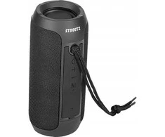 Streetz Nešiojama kolonėlė Bluetooth, 2x5W, AUX, micro SD lizdas, juoda / S250-BLK / 6612033