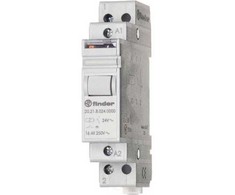 Finder Stromstoss-Schalter Hutschiene 1 St. 20.21.8.012.4000 1 Schließer 12 V/AC 16 a 4000