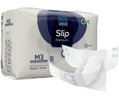 Suaugusiųjų sauskelnės, Abena® Slip Premium M3, lipniosios sauskelnės, 3100 ml, mėlynos, pakuotėje 23 vnt.