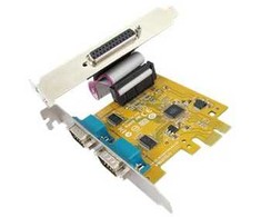 Šakotuvas Kontroler Sunix IO PCIe 2x szeregowy 1x Parallel MIO6479A