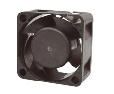 SUNON EE40201S2-1000U-999, Ventiliatorius, 4 cm, 6000 aps./min., Juoda