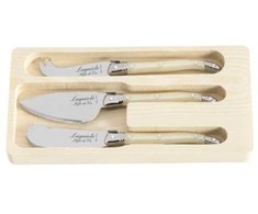 Laguiole LAGUIOLE Sūrio peiliai Laguiole Pearl SET 3 SdV