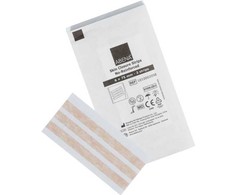 Suturtape ABENA, 75x6 mm, ruda, pakuotėje 3 juostos, be latekso, sterili