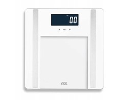 Carruzzo ADE BA2300-2 asmeninės svarstyklės Kvadratas Balta Elektroninės vonios svarstyklės