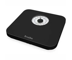 Terraillon Nautic, Mechaninės asmeninės svarstyklės, 150 kg, 1kg, Juodos, Stačiakampės, Plastikinės