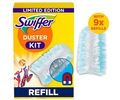 Swiffer „Dammvippa“ papildymo 9-oji vieta. Šokite, numeskite dulkes.