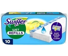 Swiffer Grindų valymo šluostės, 10 vnt., drėgnos, citrusinių vaisių kvapo