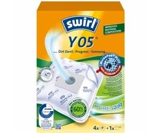 Swirl® Dulkių siurblio maišeliai Y05 OBS 3x4 vnt.