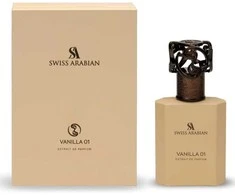 Swiss Arabian Šveicarijos arabiškos vanilės 01 kvepalų ekstraktas moterims, 50 ml