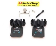 SWISSSTOP diskinių stabdžių kaladėlės, 25 colio, EXOTherm2, Formula RO Racing, T1 Racing, R1 Racing, R1, C1, CR3, T1, RO, Mega, The One, RX, RR1, CURA, EXOTherm2 plieninės