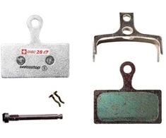 SWISSSTOP diskinių stabdžių kaladėlės: 28 colių, Shimano XTR BR-M9000, XTR BR-M9020, XTR BR-M987, XTR BR-M988, XTR BR-M985, XT BR-M8100, XT BR-M8000, XT BR-M785, SLX